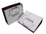 White 2 Color Printing Paper Carrier Bag 280gsm Craftpaper With Shopping /