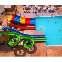 Buy cheap Fiberglass Swimming Pool Slide Combo Suitable For Water Park, Hotel, Resort product