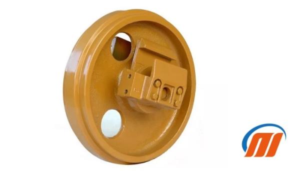 Buy cheap EX400 Excavator Undercarriage Parts Track Guide Wheel Front Idler Assembly from wholesalers