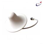 Indoor Omni Directional ABS White N Male Female 2.4GHz 5dBi Ceiling Antenna