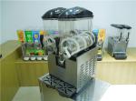 Table Top Commercial Frozen Drink Slush Machine 3 Bowl Stainless Steel Material