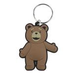 Fashion Custom Marvel Characters Key Chains, Soft Touch PVC Material is Non