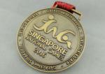 Zinc Alloy Die Casting Sport Medals , Customized Running Medals By Stamping