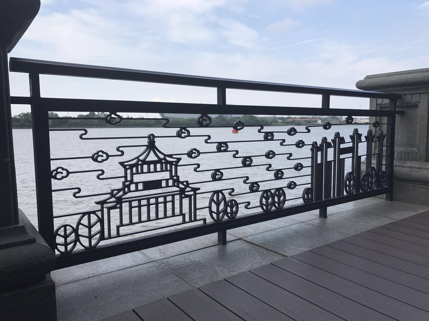 Wholesale price Villa Garden Decorative Laser Cut Steel Screen Fence Panels