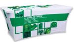 8 Ft Trade Show Tablecloths With Logo 200gsm Elastic Polyester Material Eco