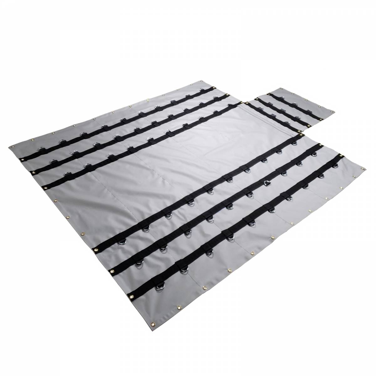 Plain PVC Coated Fabric Unique Flatbed Outdoor 20x20 PVC Coated Tarpaulin Steel Tarps
