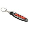 Buy cheap Custom Designed 2D Flat Soft Touch PVC Rubber Keychain, Custom Promotional Business Advertising Gift from wholesalers