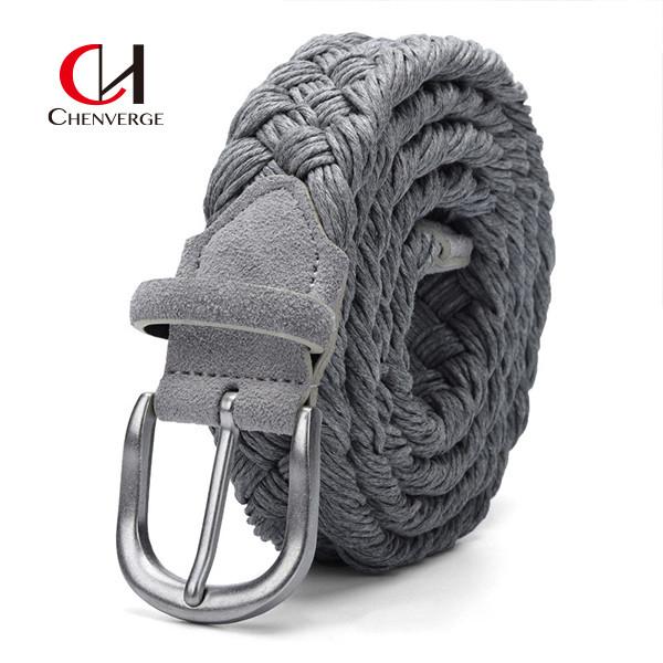 Buy cheap 7cm Width Velvet Braided Belt 6 Color Ladies And Men'S Wax Cotton Rope from wholesalers