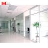 Buy cheap Full Height 12mm Glass Partition Edgeless Demountable Wall Panels from wholesalers