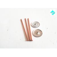 Buy cheap Carbon Steel Capacitor Discharge Stud Welding Pins 3mm x 80mm With Copper Coat product