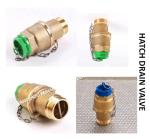 IMPA 233390-Marine Hatch Drainage Valve Sewage Drainage Valve Marine Hatch Cover