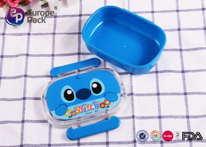 Reusable BPA Free Kids Plastic Lunch Boxes , Children'S Lunch Containers