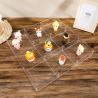 Buy cheap 30x30x10cm Clear Acrylic Collection Box With Compartments For Figure Dolls Nail Polish from wholesalers