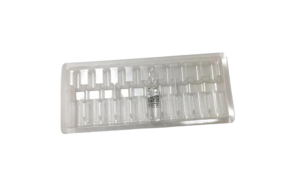 Medicine 20ml 6 Water Needle PVC Plastic Blister Box Holders Card Holder Box