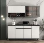 Pure White Glass Door Modern Storage Cupboard Playwood Home Furniture Lacquer