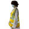 Buy cheap Yellow Flashing Safety High Visibility Vests With Reflective Tapes from wholesalers
