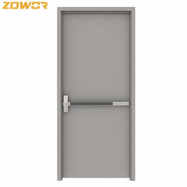 Buy cheap 60 Minutes Steel Exit Doors Orange Color Painting Finish/ Easy To Install from wholesalers