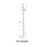 Buy cheap Cobra Hook Hanging Cable Kits For Supermarket Shelf 24*29.5mm YW86487 from wholesalers