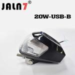 Motorcycle Headlight Led JALN7 20W USB Charge Driving Lights Fog Light Off Road