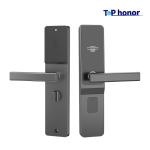 RFID Card Hotel Smart Door Lock Digital Semiauto Handle Door Lock Baking Vanish