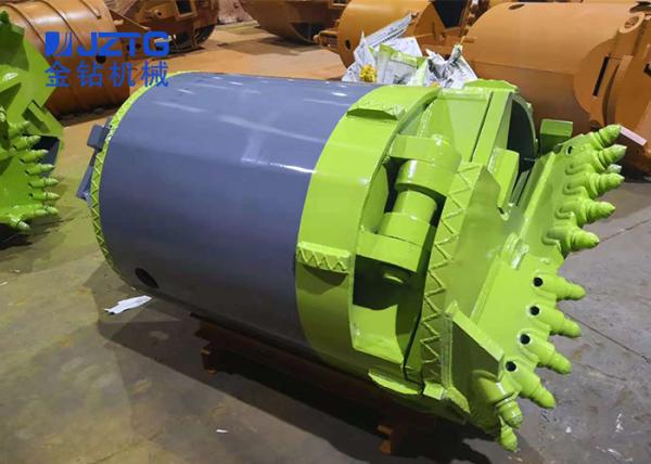 Buy cheap Rock Drilling Bucket Q345 1 Mete Double Bottom Double Open 1 Year Warranty from wholesalers