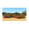 Buy cheap Customize Durable Commercial Wooden Playground Equipment For 10 - 20 Persons from wholesalers
