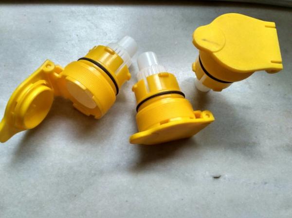 Buy cheap Flip-Top Battery Vent Caps Regular Size Forklift Traction Battery Plastic Parts from wholesalers