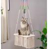 Buy cheap Swinging Cat Hammock Hand Woven Cotton Rope For Indoor Cats from wholesalers