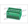 Buy cheap 2.54mm Pitch PA66 Pluggable Terminal Blocks JL15EDGVH AC1250V Brass from wholesalers