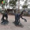 Buy cheap Realistic Animatronic Dinosaurs Animatronic Velociraptor Jurassic World Exhibition from wholesalers