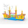 Buy cheap new design hot sale Pirate ship inflatable bouncer from wholesalers
