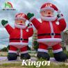 Buy cheap 20ft 26ft 33ft Advertising Inflatable Santa Claus For Christmas Party Decoration from wholesalers