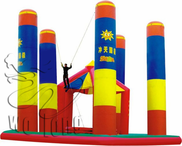inflatable bungee / inflatable bungee jumping