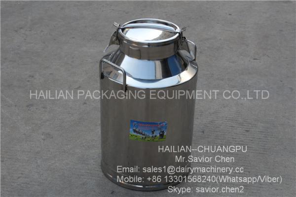 Buy cheap 40L Liquid Thermal Insulation Milk Bucket , Stainless Steel Milk Can from wholesalers