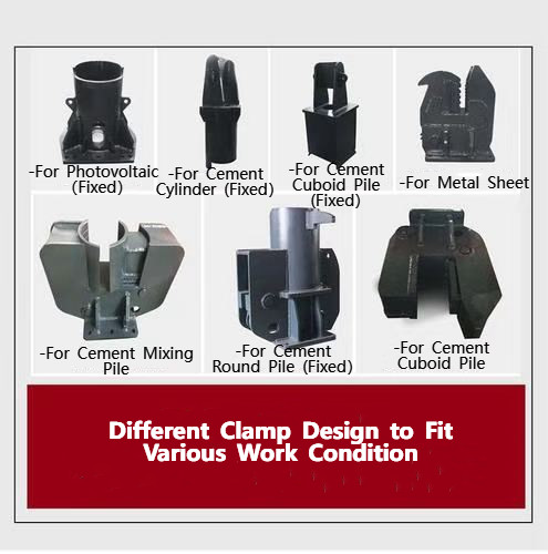 2600 Kg Sheet Piling Attachment For Excavator 360 Degree Hammer