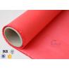 Buy cheap Heat Resistant Flame Proof Acrylic Coated Fiberglass Fire Blanket 490g Red from wholesalers