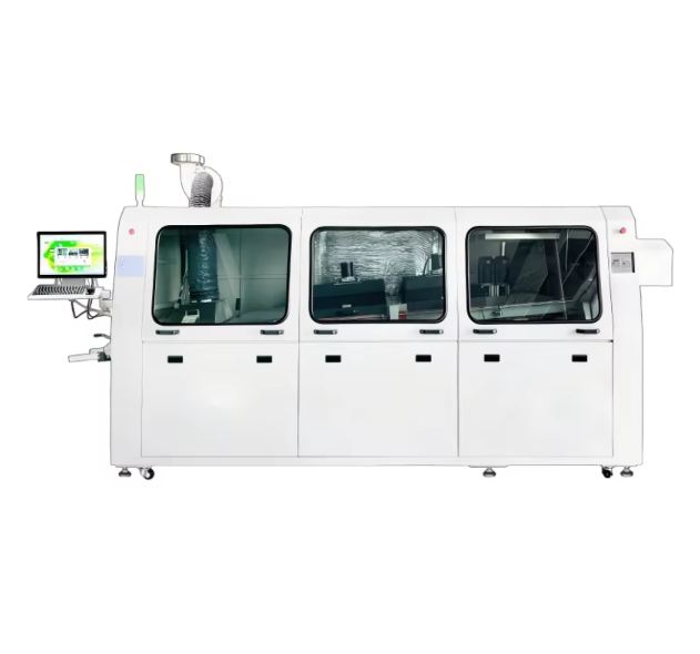 Buy cheap High Efficiency SMT Line Lead Free Wave Soldering Machine product