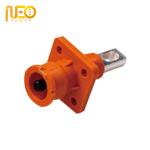 1500V 125A Single Pin Right Angle Connector Plastic for Power Storage