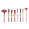 Buy cheap Economic 15 Pcs Pink Handle Synthetic Hair Makeup Brushes Set from wholesalers