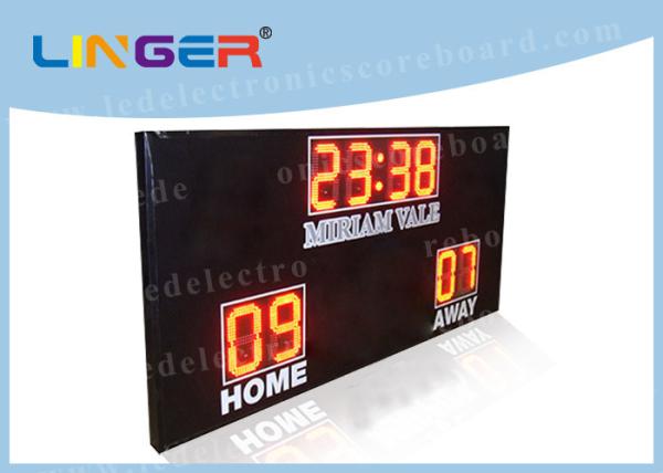 Buy cheap High Brightness Football Electronic Scoreboard Outdoor For University from wholesalers