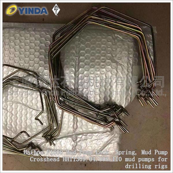 Buy cheap Haihua F1600 Mud Pump Crosshead Mud Pump Lock Spring HH11309.04.008.110 from wholesalers