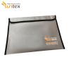 Buy cheap Waterproof Fireproof Document Bag Silicone Coated And Foil Coated Fiberglass Fabric from wholesalers