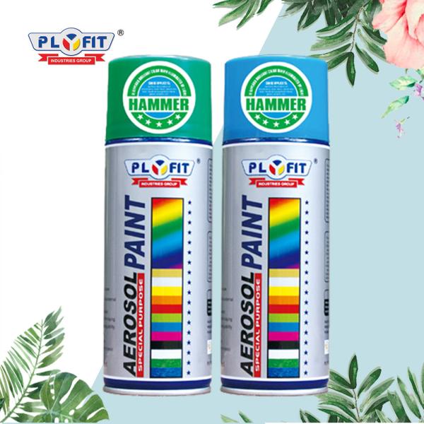 Buy cheap 400ml Acrylic Aerosol Spray Paint For Metal Wood Plastic Hammer from wholesalers