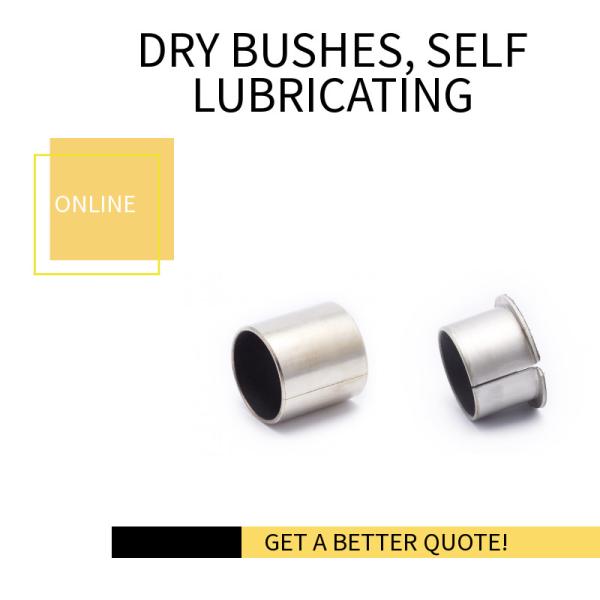 Buy cheap Steel Backed Bronze Bearing Flange Bushing Low - Maintenance For Air Compressor from wholesalers