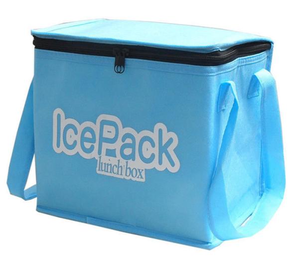 Buy cheap Promotional Nonwoven Small Picnic Insulated Tote Bags with Hot Transfer Printed from wholesalers