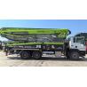 Buy cheap Used Concrete Pump Trucks 43m Stable Working 11050*2530*3965mm Feeding Height 1400mm from wholesalers