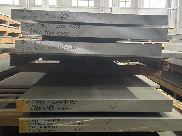 Buy cheap High Grade 7050 Aluminum Plate T7451 Temper Aluminium Alloy Sheet from wholesalers