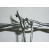 Buy cheap 2.5mm Low Carbon Steel Galvanised Barbed Wire In 28cm Roll from wholesalers