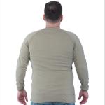 100 Cotton 5.5oz Single Jersey FR Henley Shirt Moisture Wicking FR Shirt