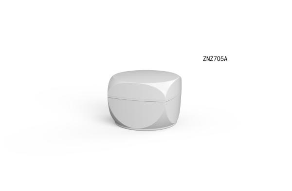 Buy cheap Eco Friendly Frosted Plastic Cosmetic Jars 38.4mm 45.9mm Dia from wholesalers